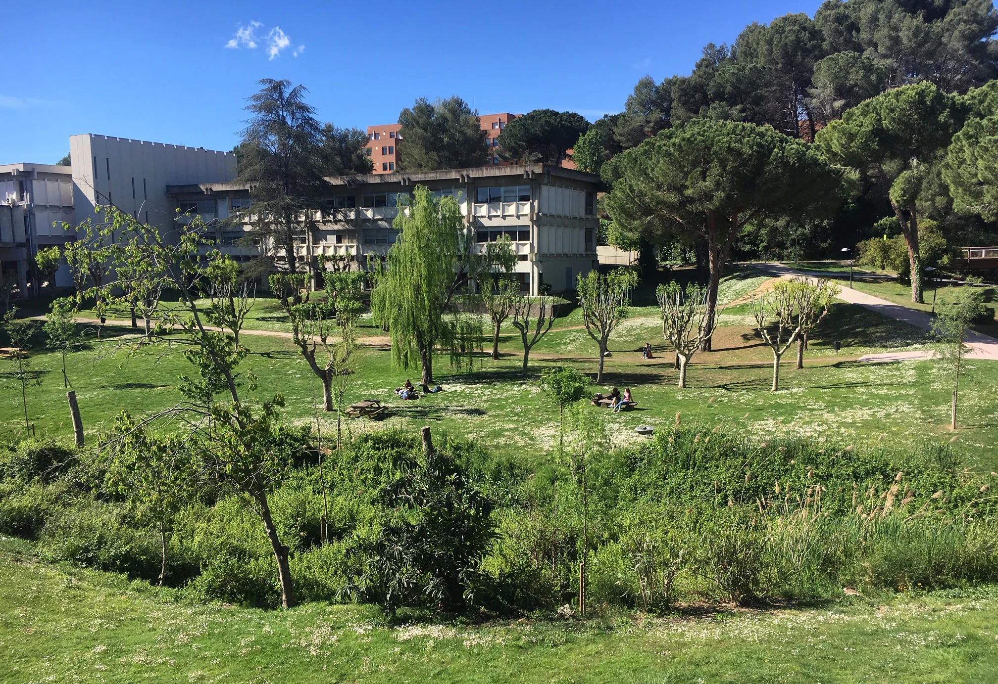 Open space inside UAB