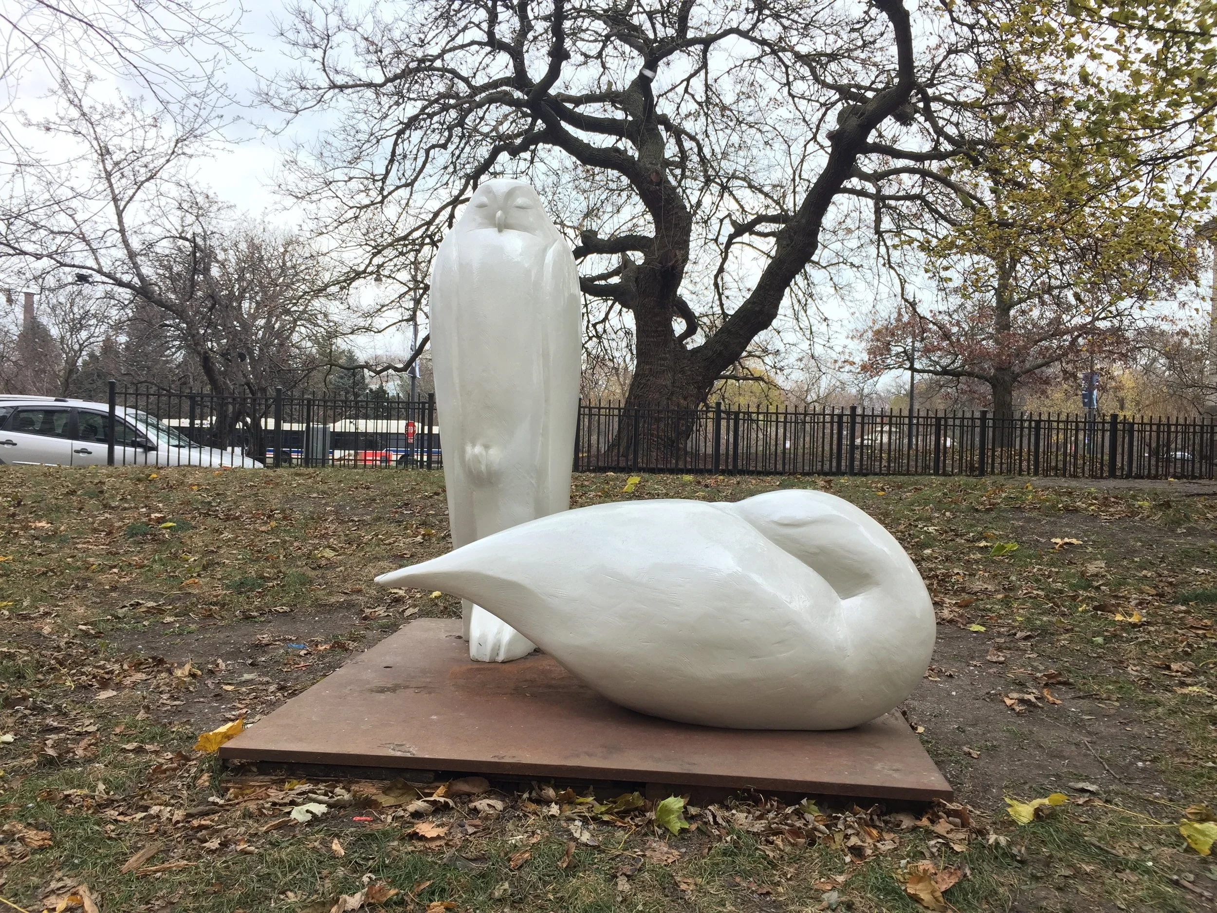 Margot McMahon - Hawk and Dove, Lincoln Park