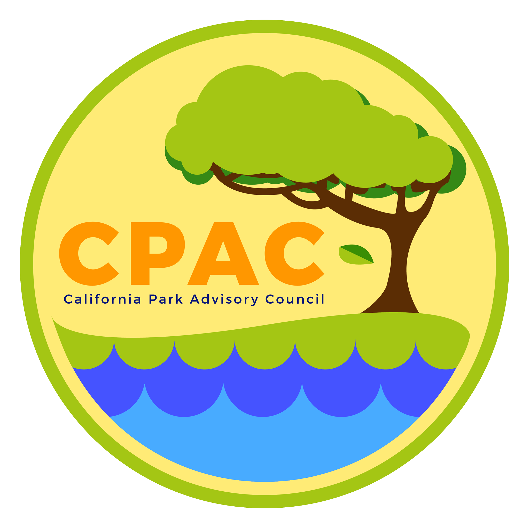 CPAC logo by Javier de la Rosa, a senior at the School of the Art Institute