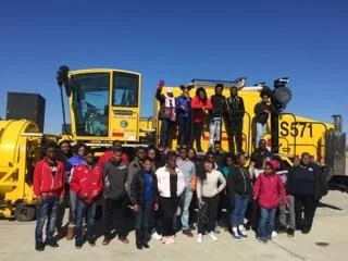 Teen Leadership Connection Visits O'Hare Airport