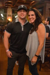 Anne-Marie and her husband at the Team ChiParks Happy Hour