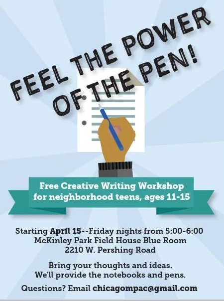 PAC Spotlight: McKinley PAC's "The Power of the Pen"