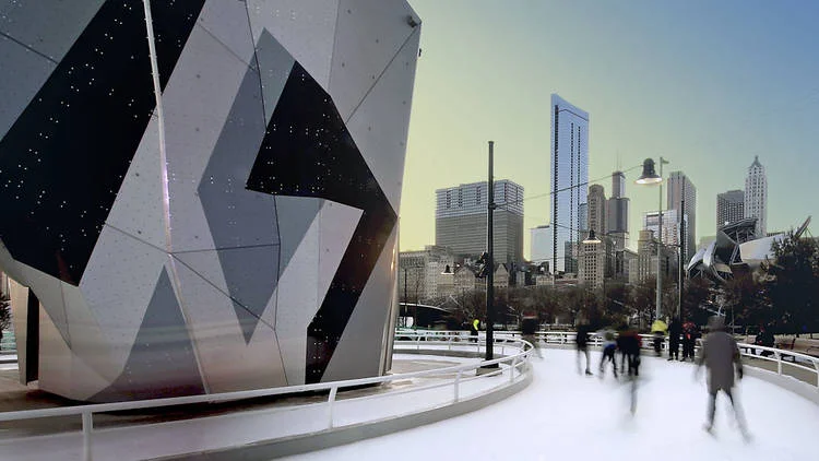 Ice Skating at Maggie Daley Park