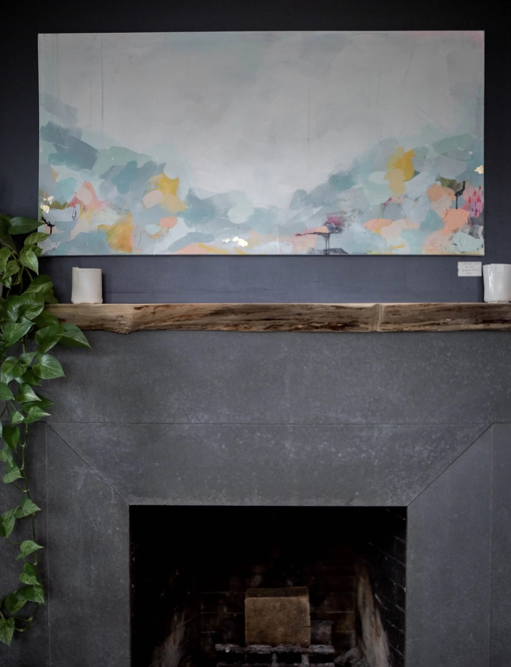 Artwork created by Andrea Soos of Poppet Creative - piece available for viewing and purchase at Nourish .