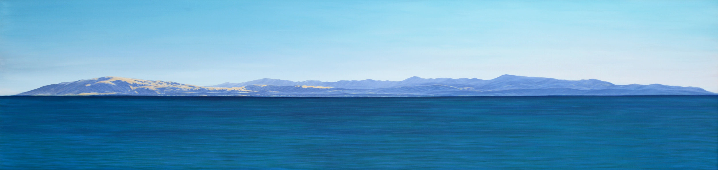  “Santa Lucia Range”   Oil on Canvas    18"x60"    Original-Sold    Prints Available    