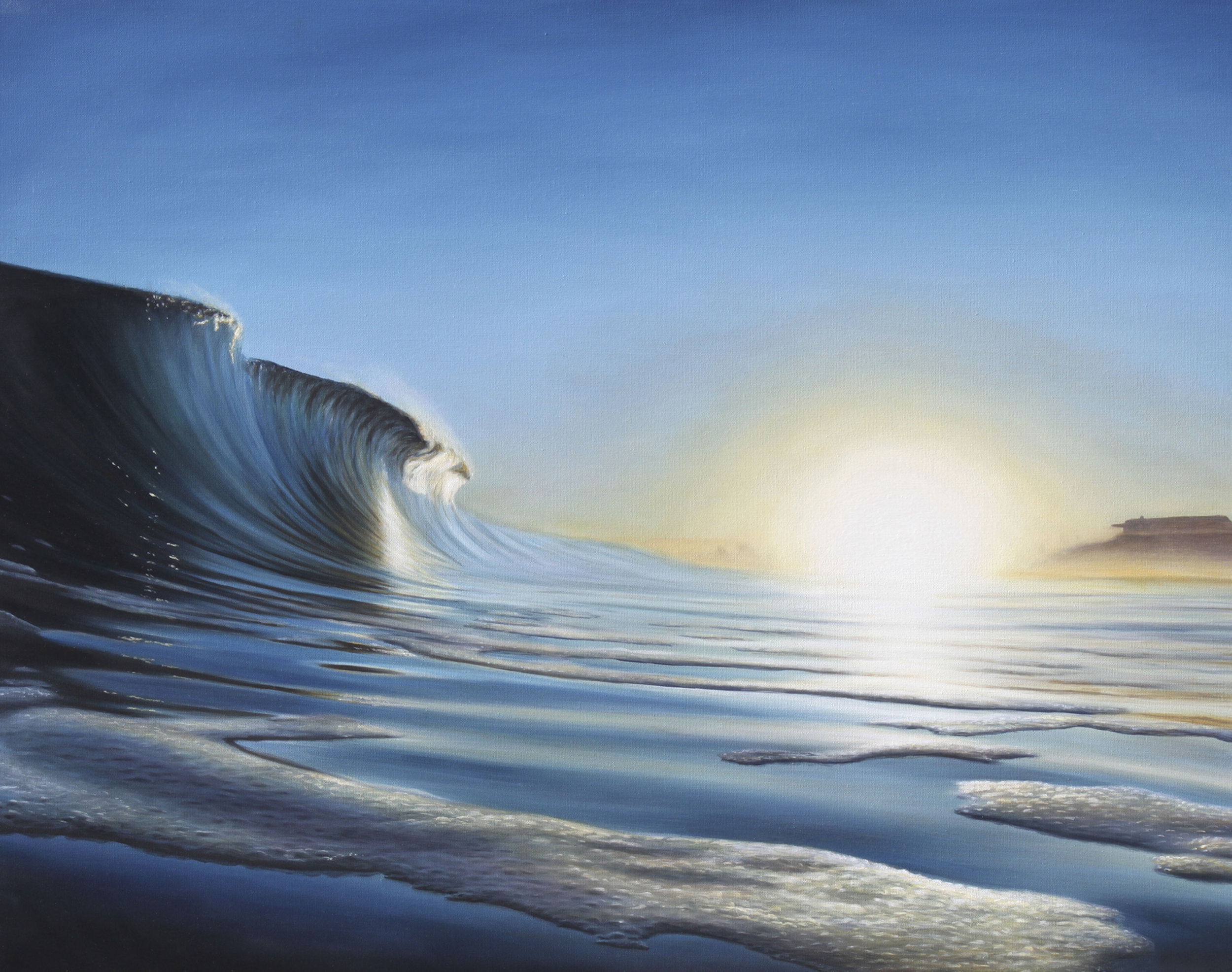  “Sea Foam”   Oil on Canvas    30"x40"    Original-Sold    Prints Available    