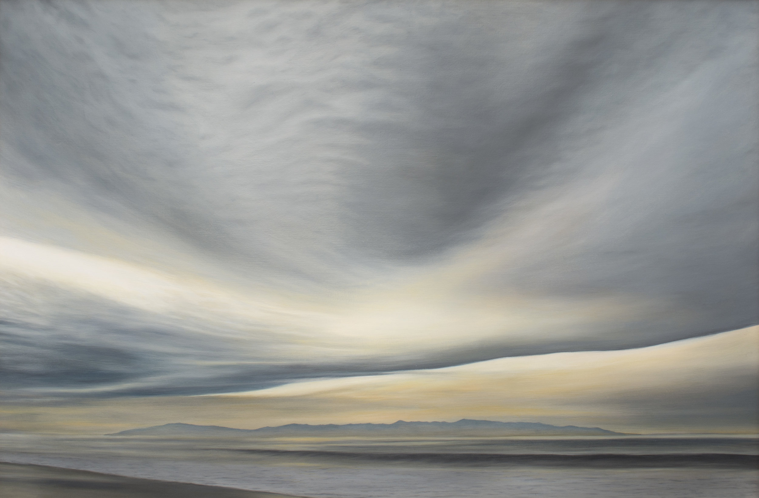 “Storm Study”   Oil on Wood    28"x42"    Original-Sold    Prints Available    