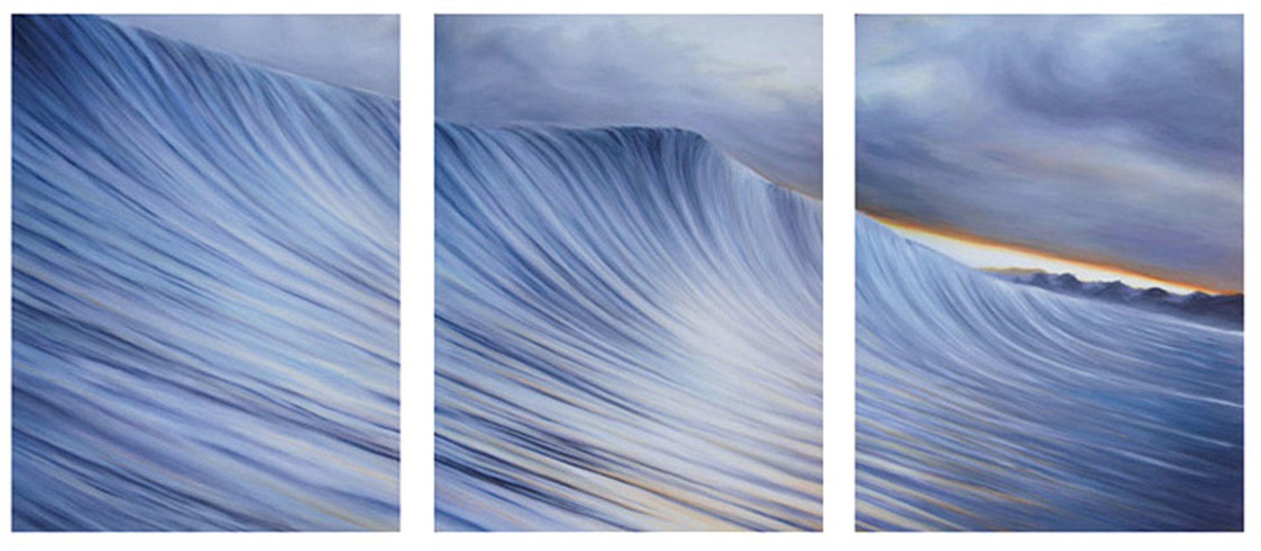  “Blacks Triptych”   Oil on Canvas    48"x108"    Original-Sold    Prints Available    