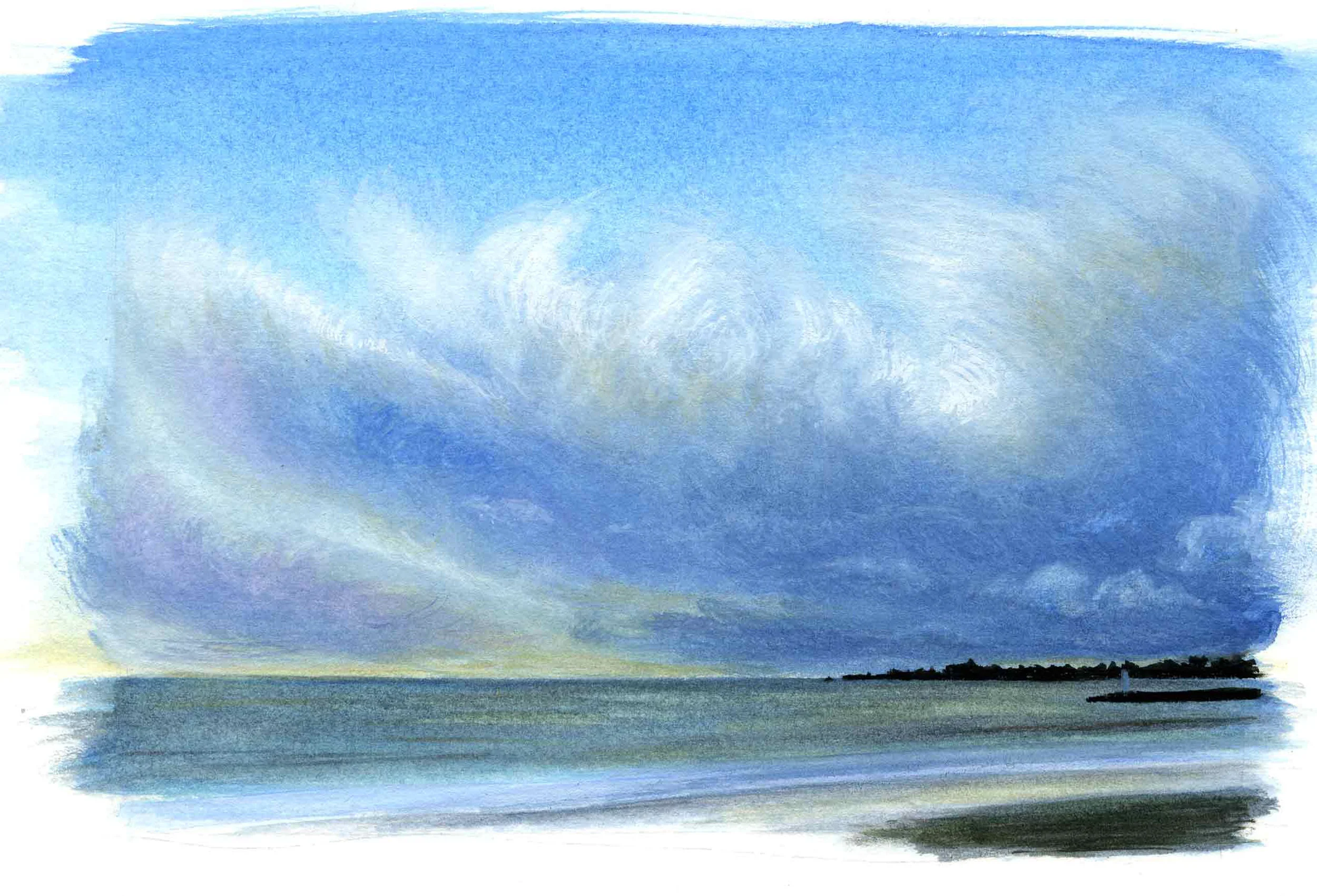Gouache on Paper 8"x10" Prints Available