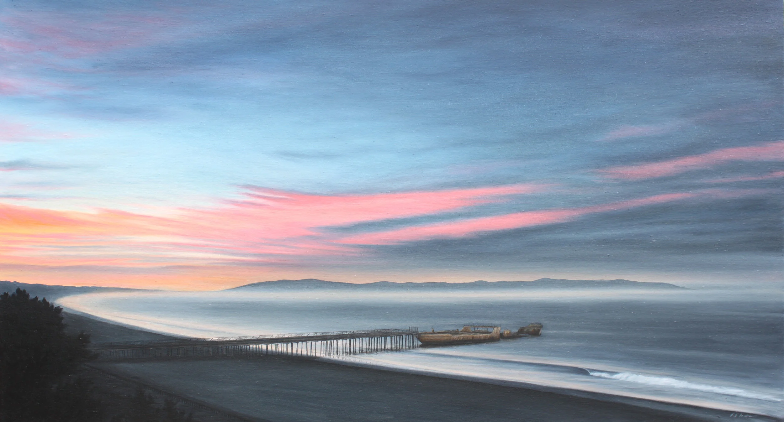 Oil on Canvas 30"x54" Original-Sold Prints Available