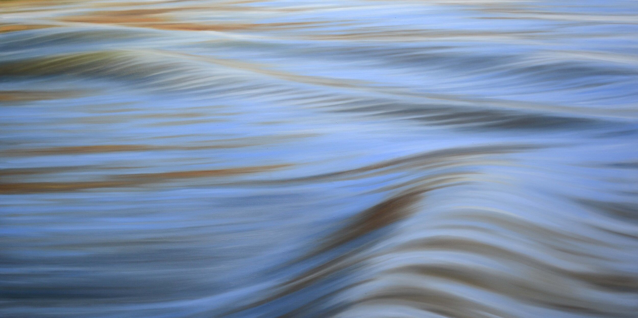 “Sunny Cove 4” Oil on Canvas 24"x48" Original-Available Prints Available