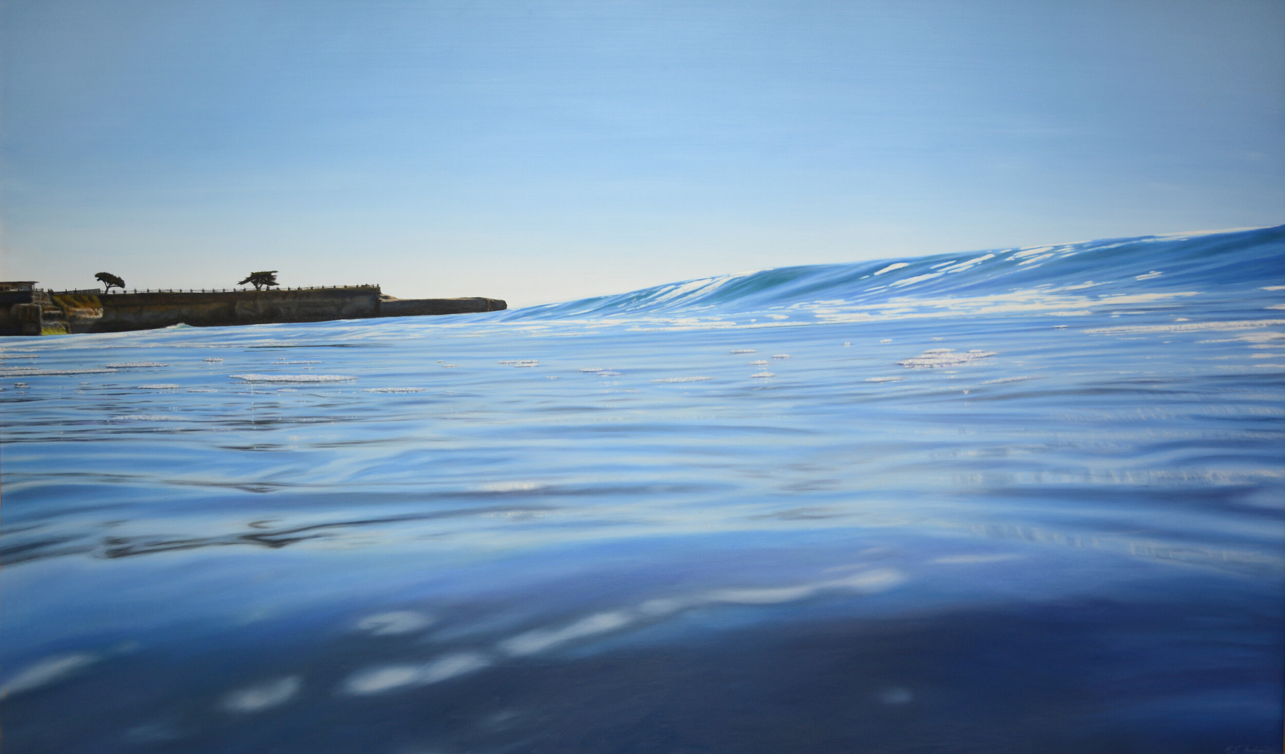  “Summerswim”   Oil on Canvas    36”x60”    Original-Sold    Prints Available        