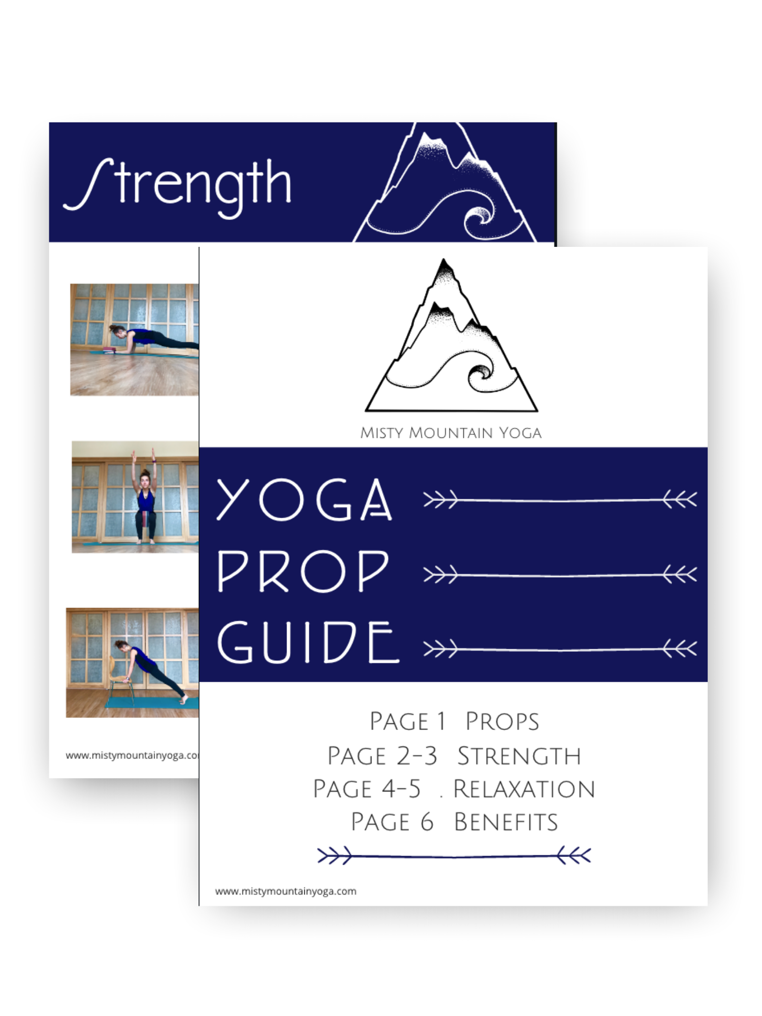 Misty Mountain Yoga — Using Yoga Props + Free Guide