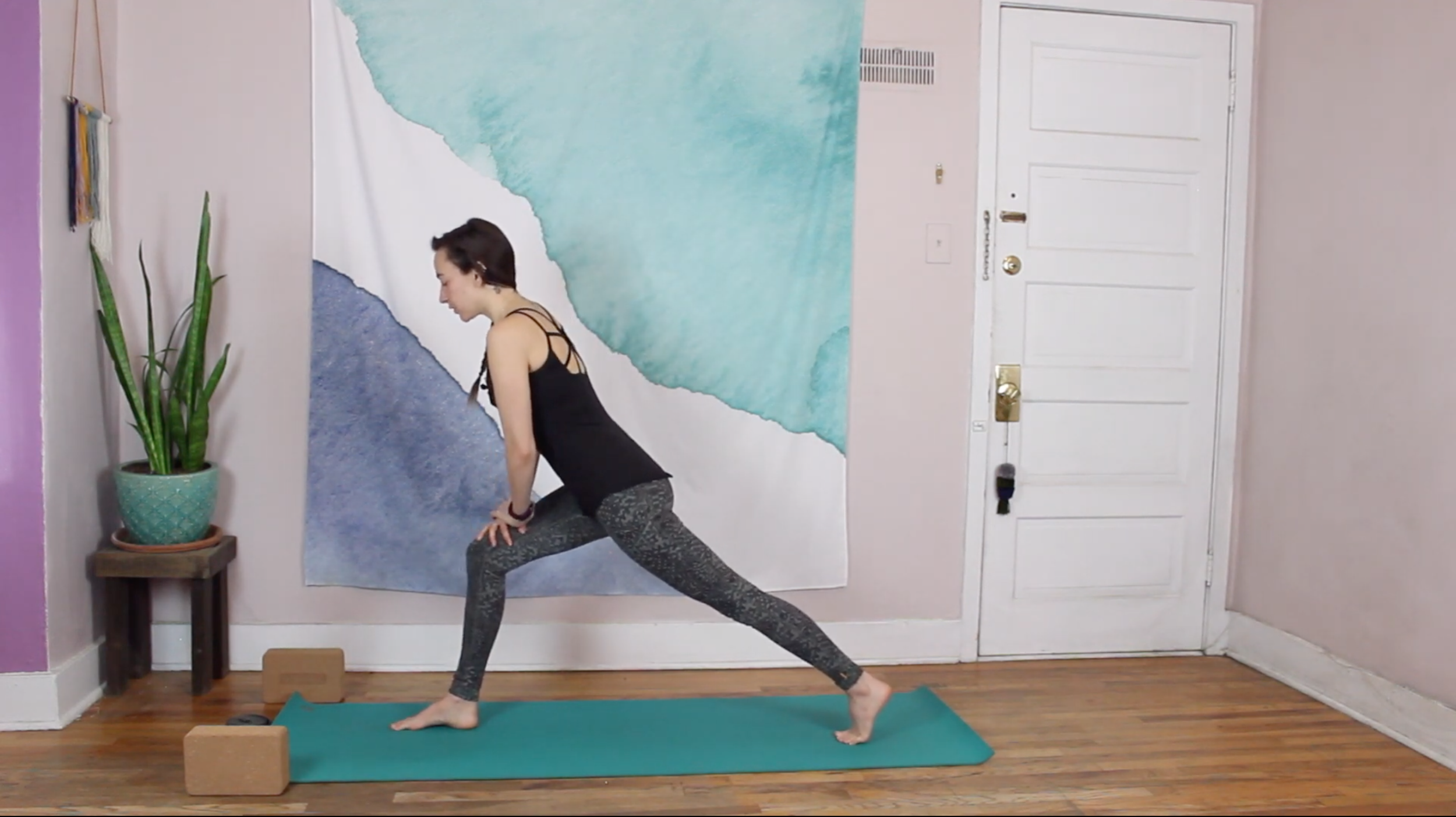 Yoga for Hip Flexors (front of hip) | Minutes