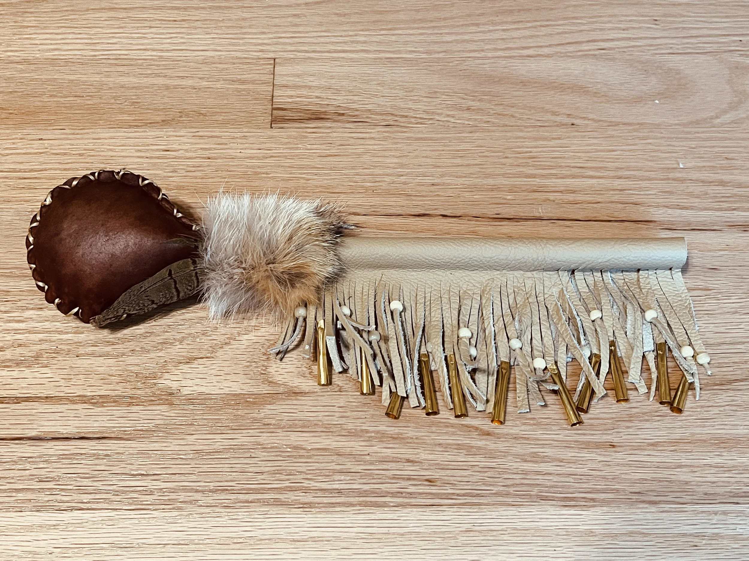 Elk Hide Rattle Journey, Healing, Prayer and Ceremony