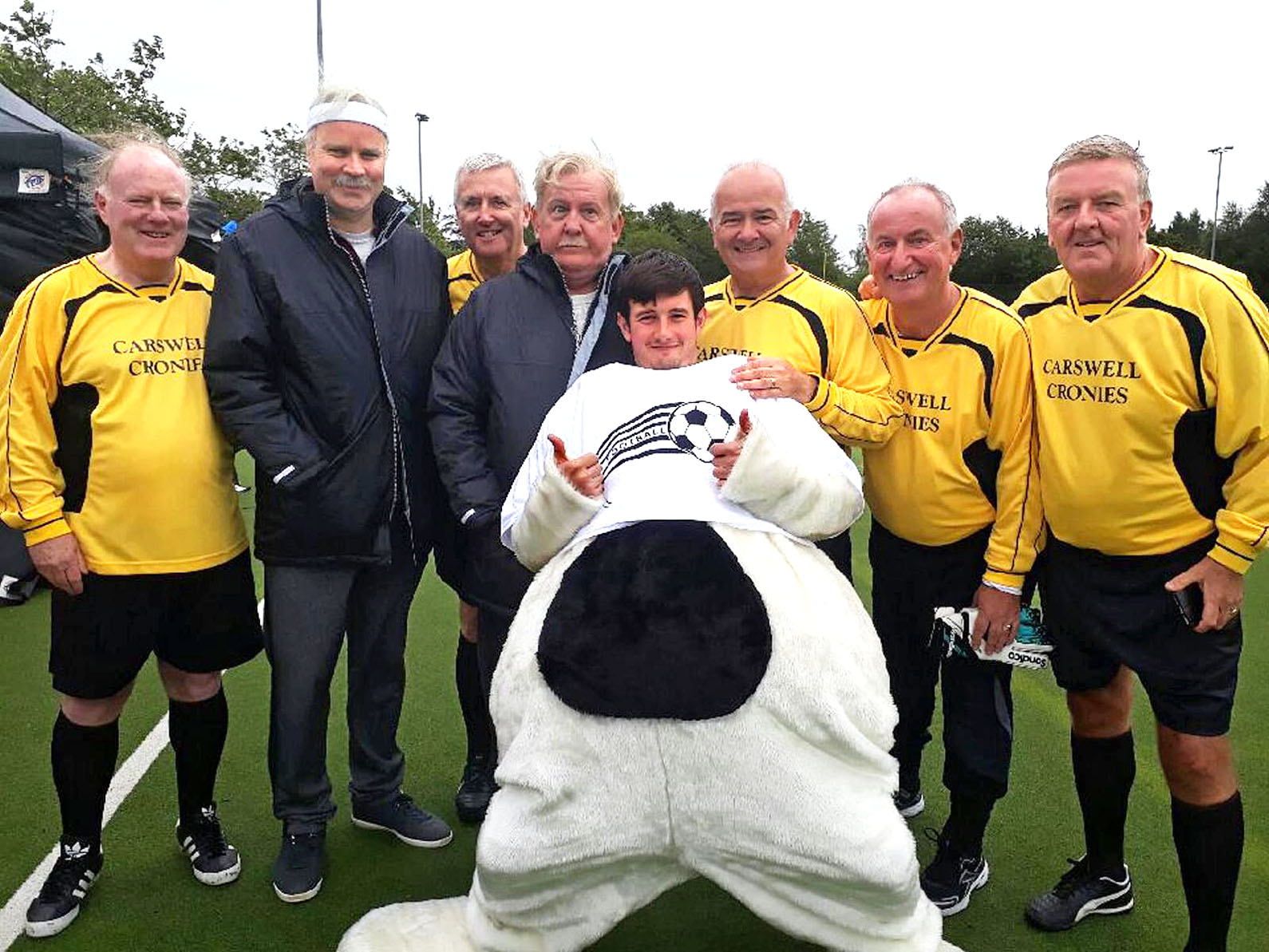 Jack and Victor take up walking football
