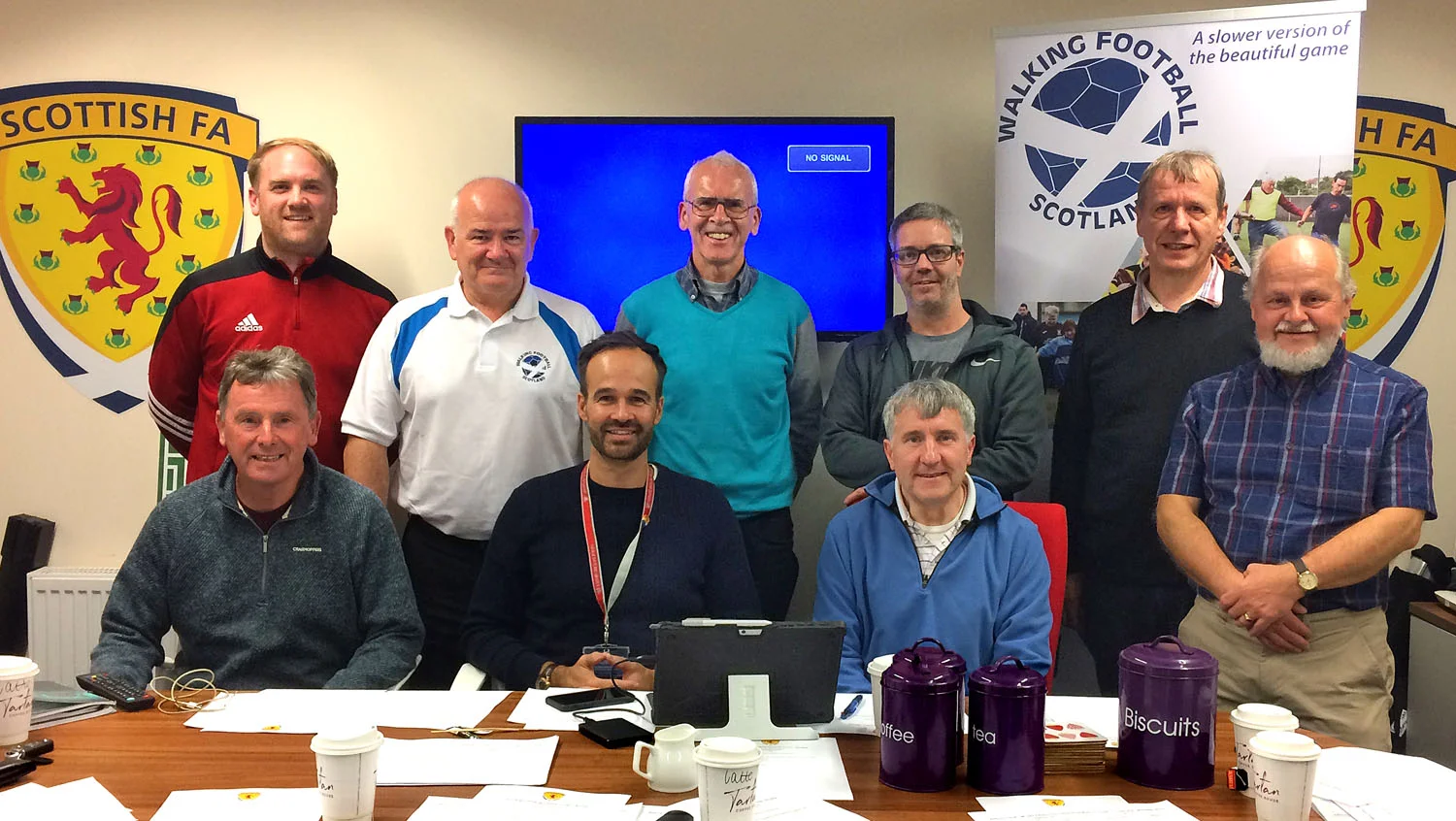 Focus group meeting in Dundee