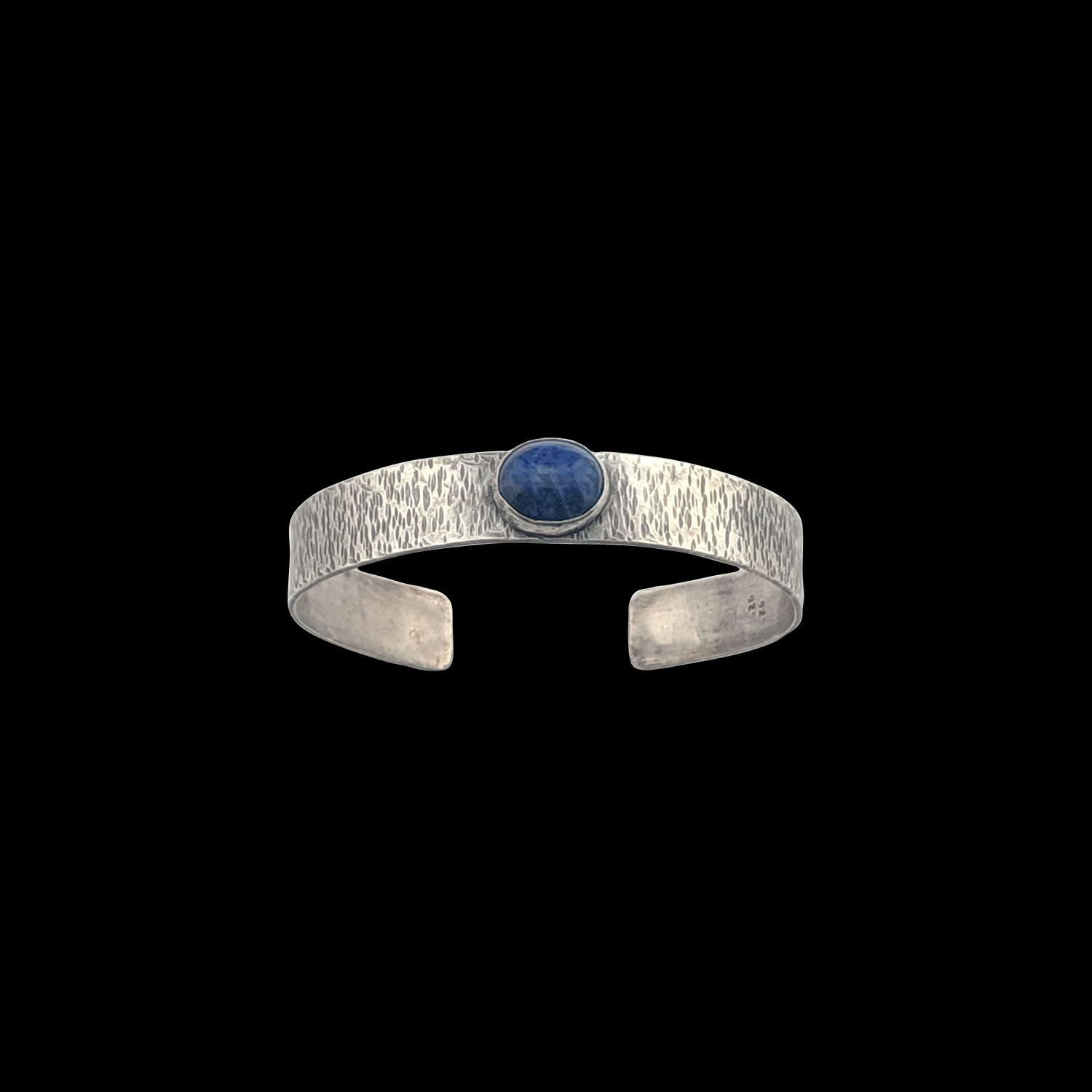Lapis Lazuli and Sterling Cuff