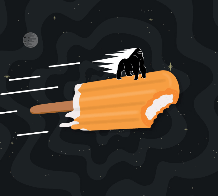 Animated promos for Wise Ape's new nighttime tea blend Orange Dreamsicle.