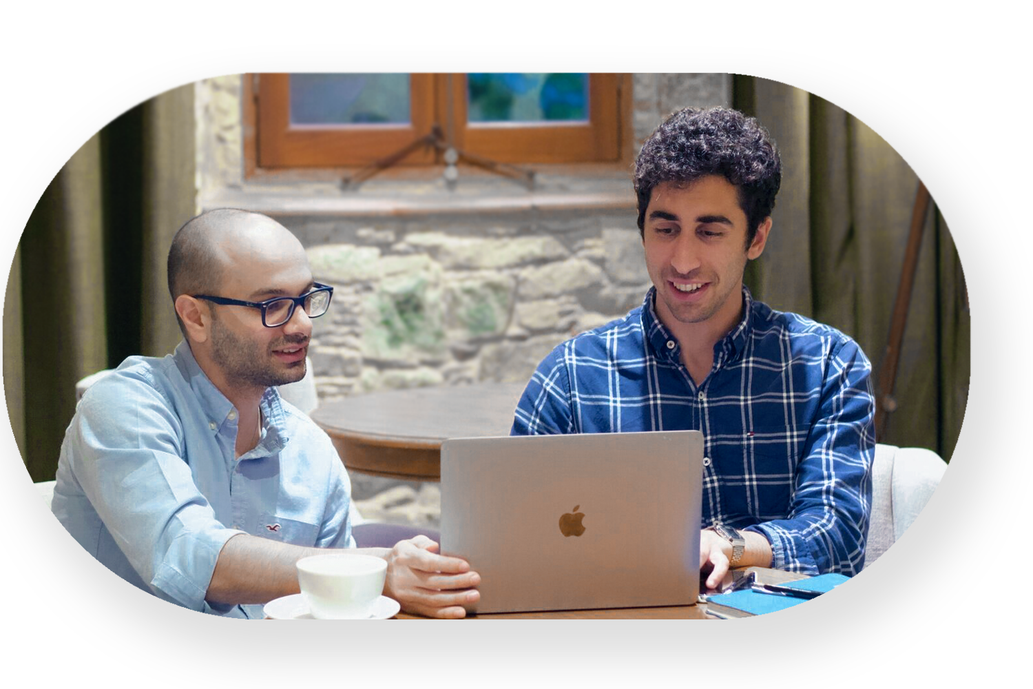 Locum's Nest Co-Founders, Nicholas Andreou and Ahmed Shahrabani