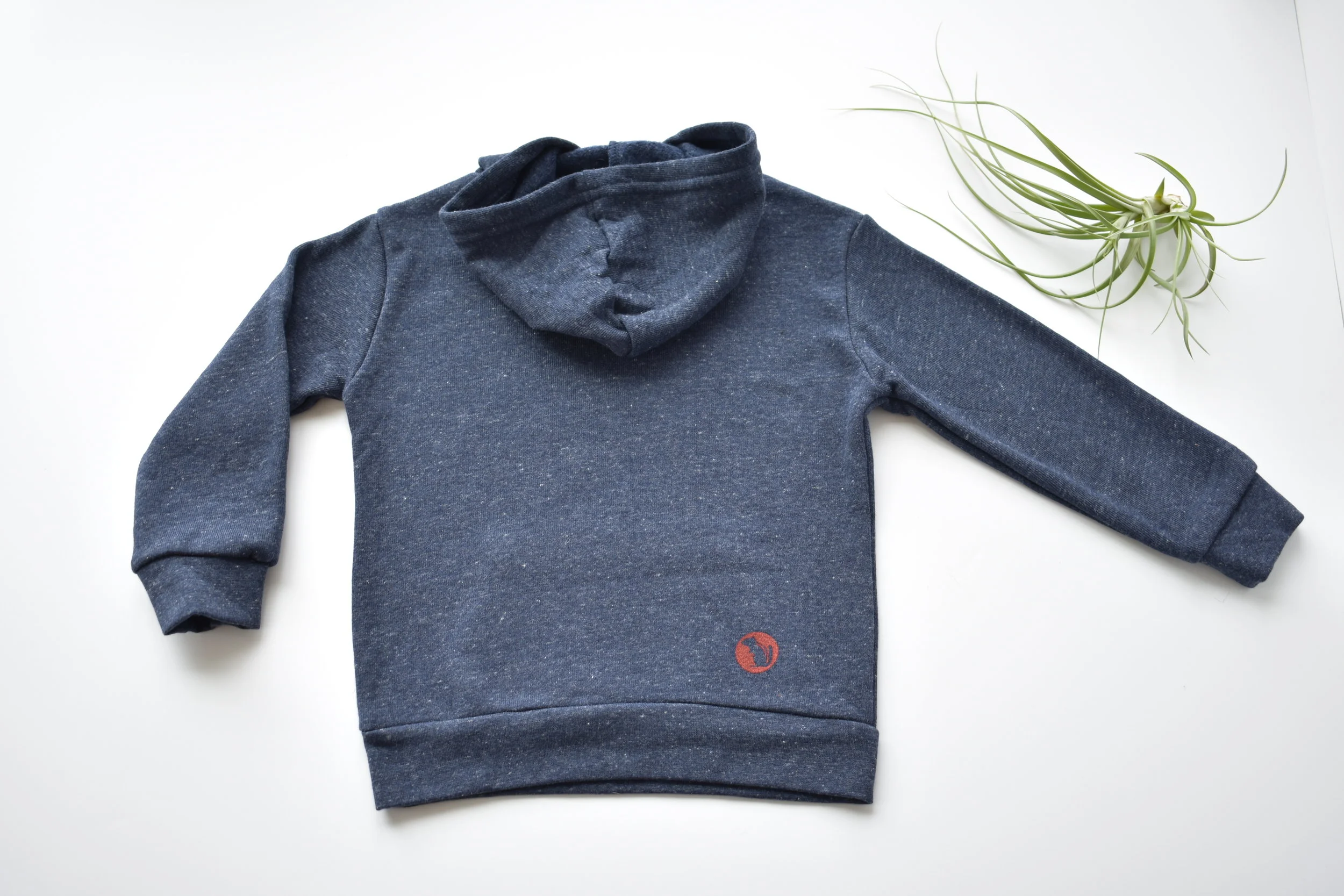 little piggy hoodie back