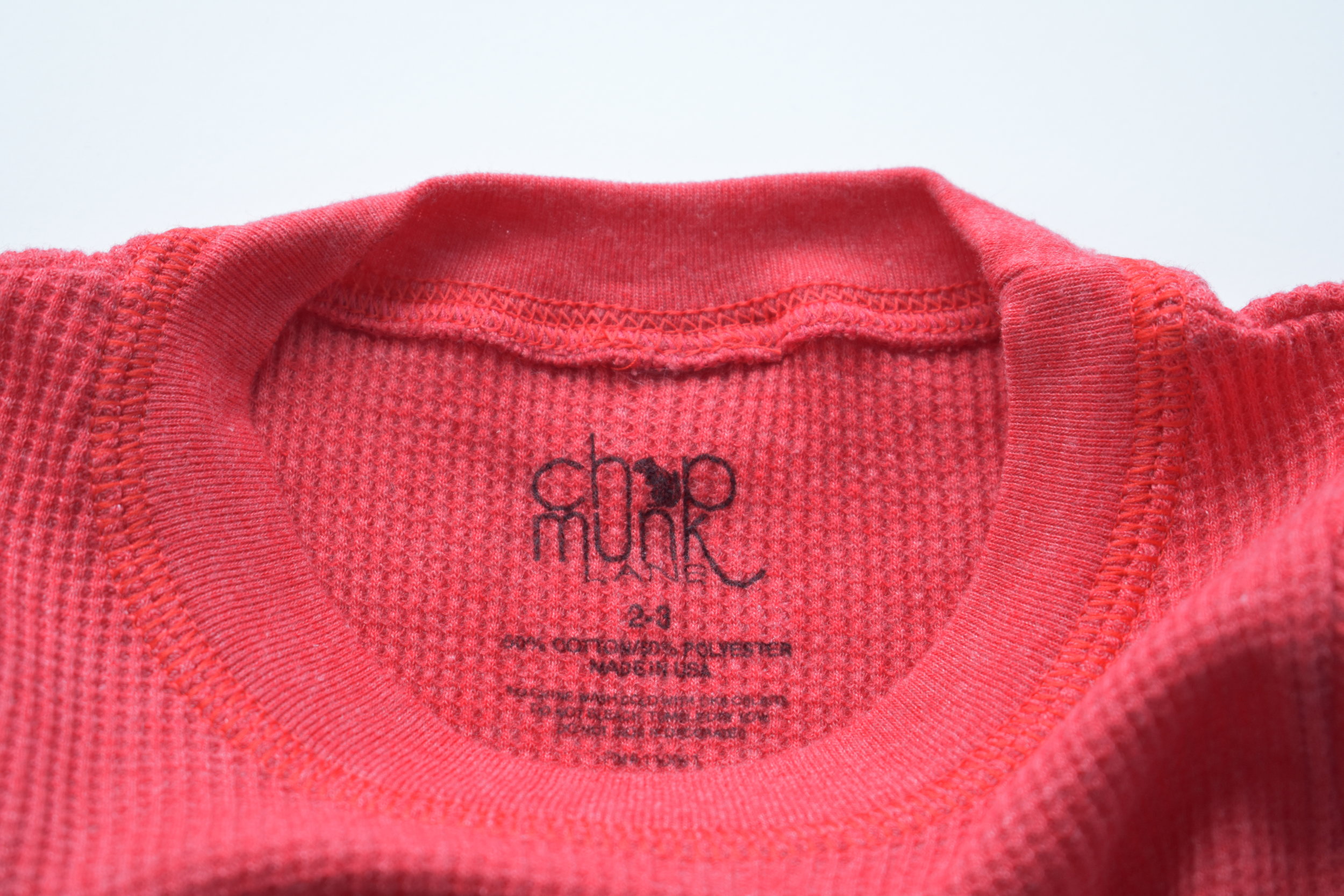 old royal cole thermal tagless detail