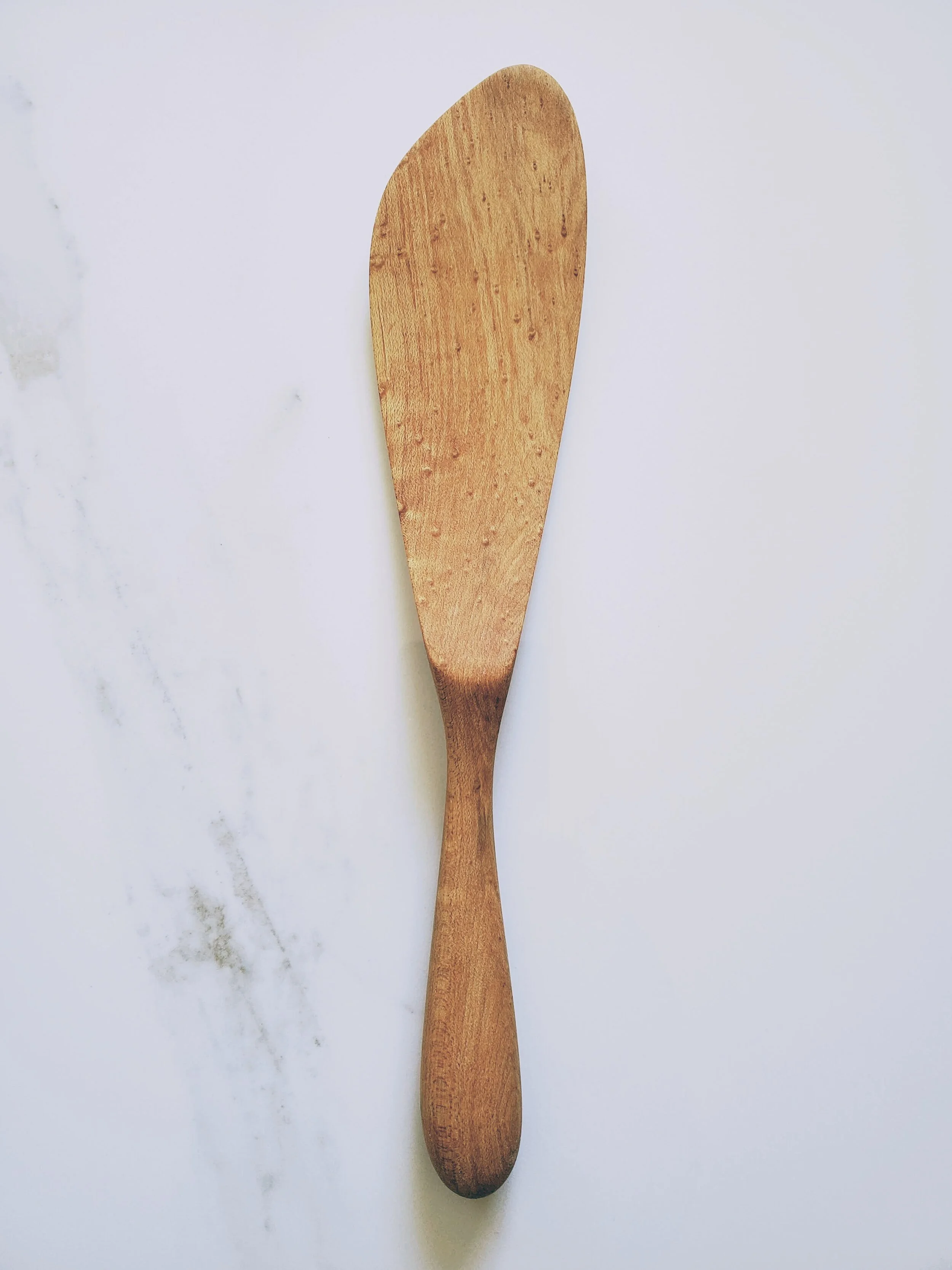 Handcrafted Wooden Angled Spurtle