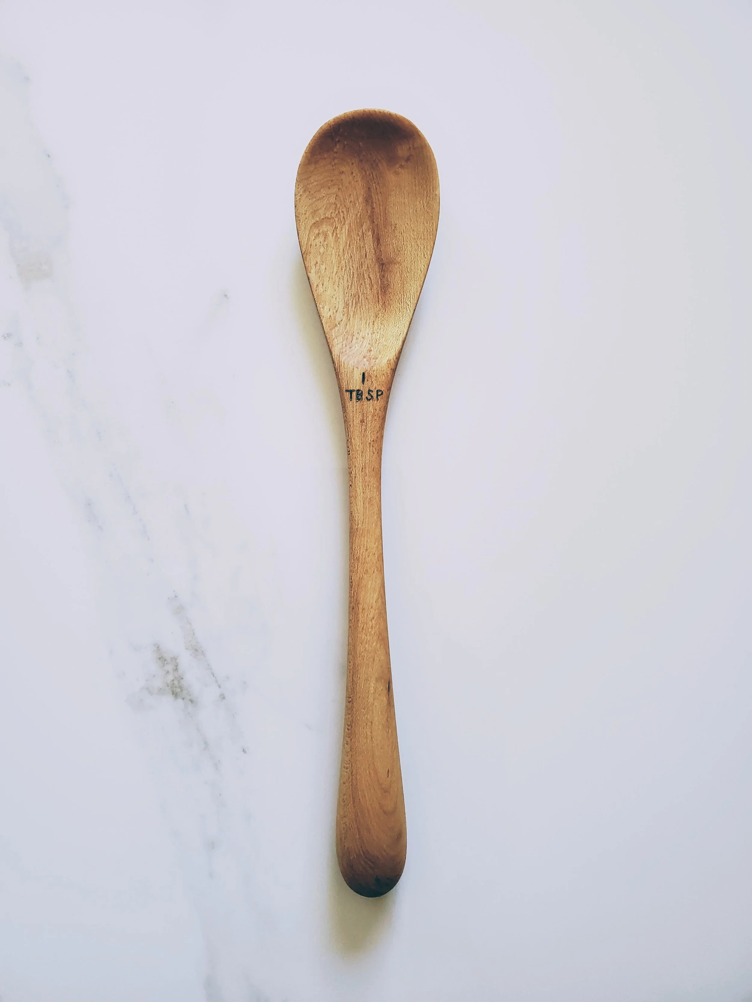 Handcrafted Wooden 1tbsp Measuring Spoon