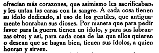 Image 4: An excerpt from Cartas de Relation, pp 104.