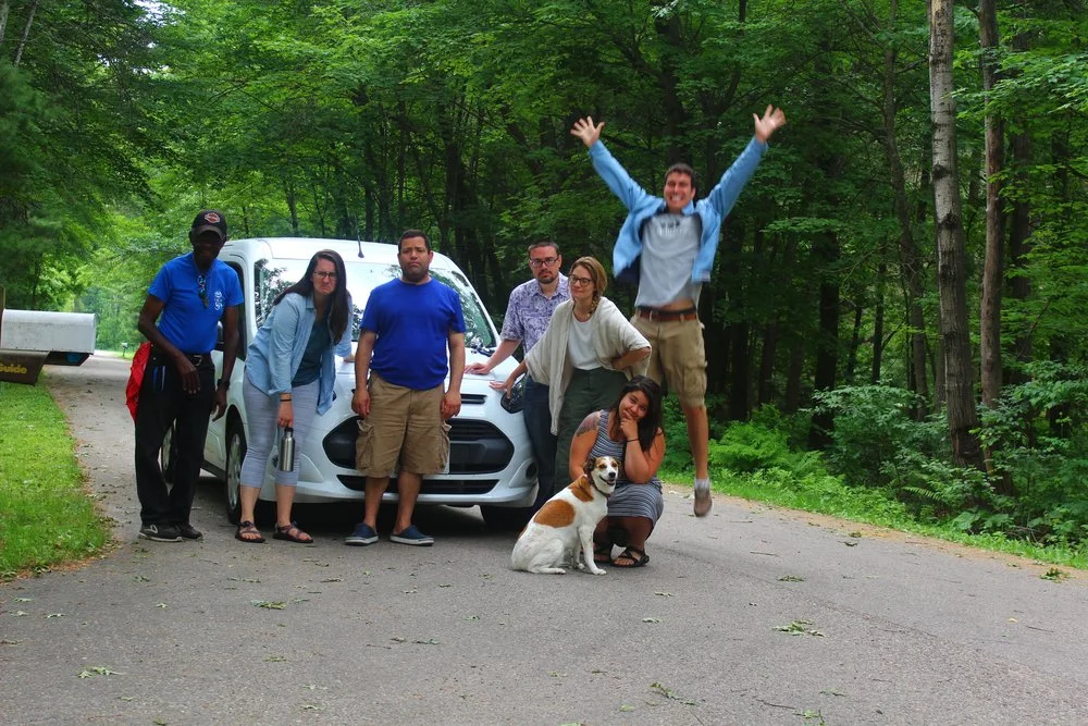 Elbert, Evangeline, Chris, Tim, Kendall, Becca, Christopher, and Allie!