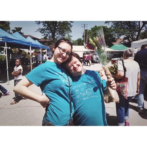 Farmers' Market joy!