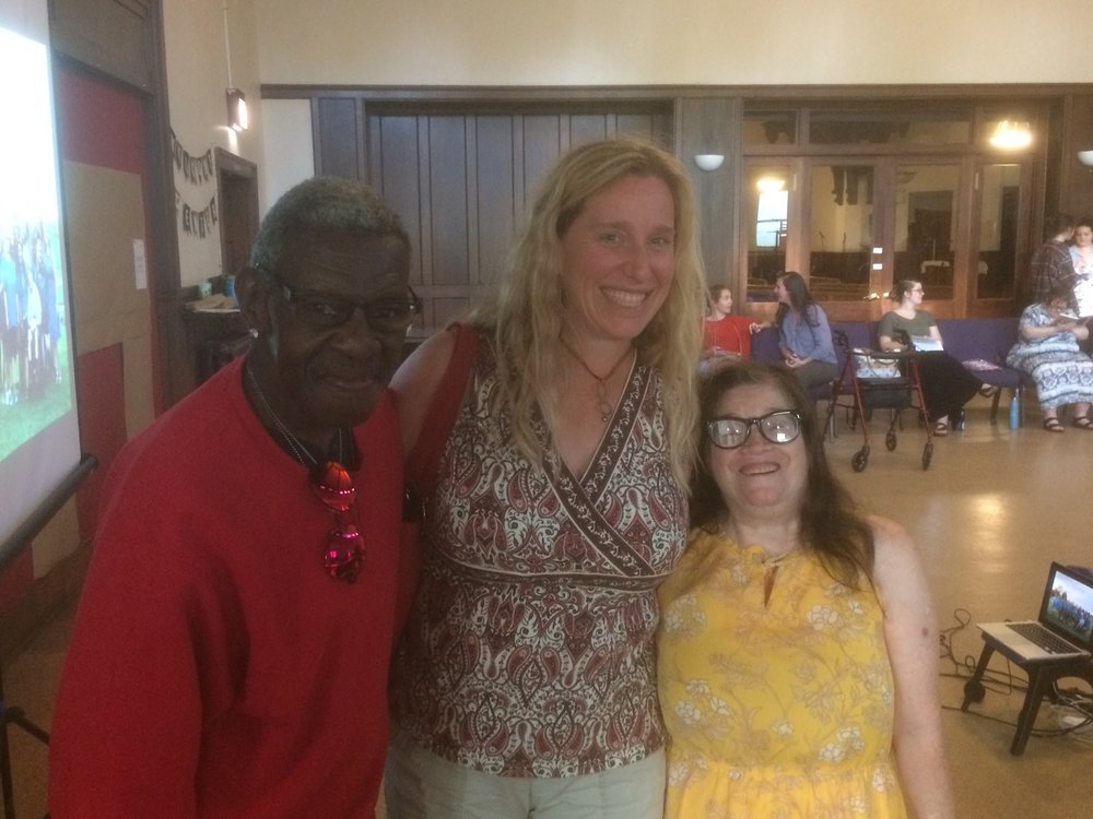 Thank you for founding L'Arche, you three!