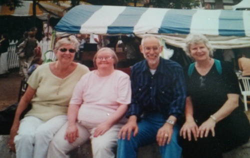 Marnie Bell, Patsy Ramsey, Mel Kirzner, Mary Jane Kelley of L'Arche Toronto