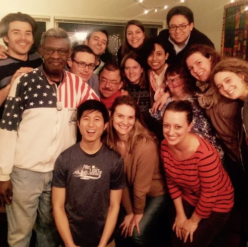 L'Arche Chicago had a farewell party for Jemma and a welcome party for our Leslie, our Director of Professional Services