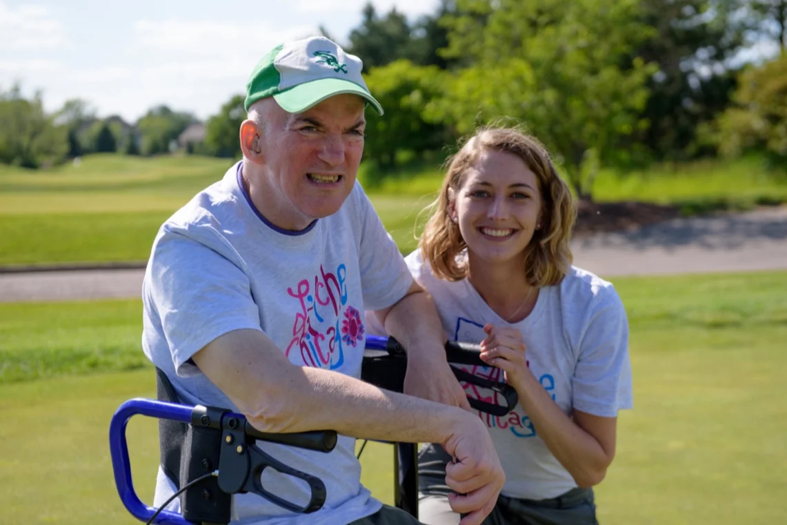 Sarah and John at 2019 Golf Outing