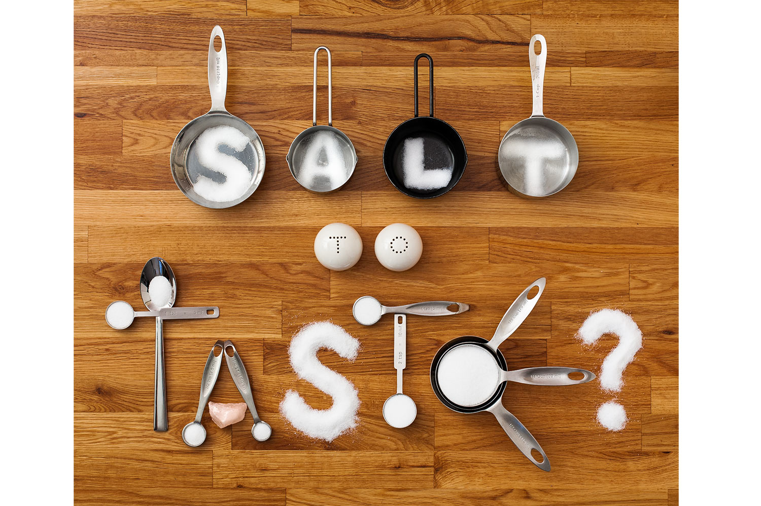The vagaries of salting “to taste.” Washington Post Food, Art Director: Kim Vu