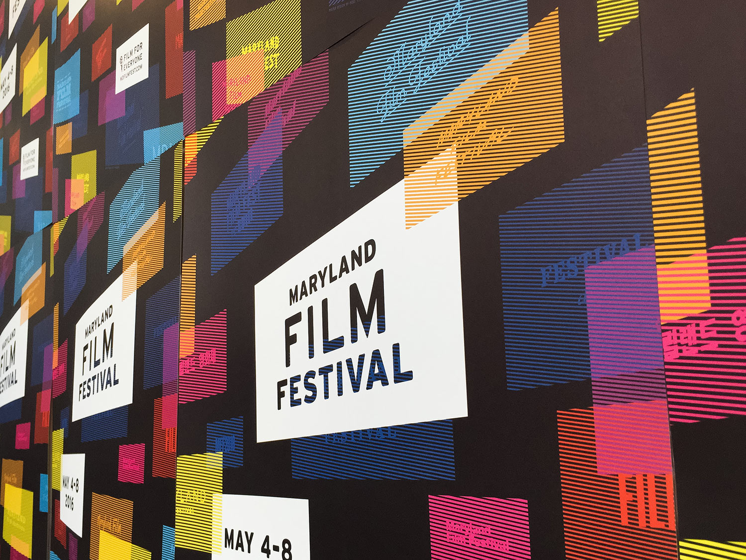 Maryland Film Festival 2016 : Post Typography
