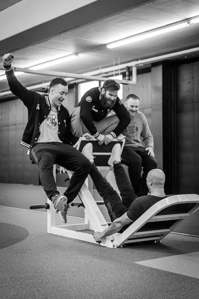 Jamar on the leg press- this really happened