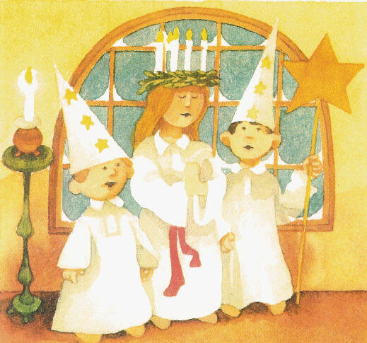 Santa Lucia Day Celebrated at School