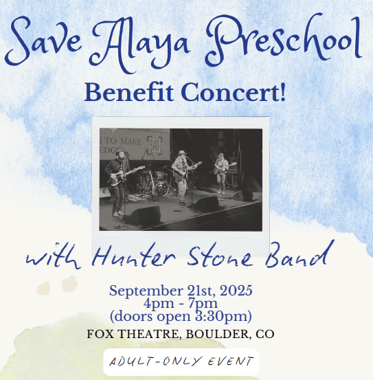 Save Alaya Preschool a Benefit Concert