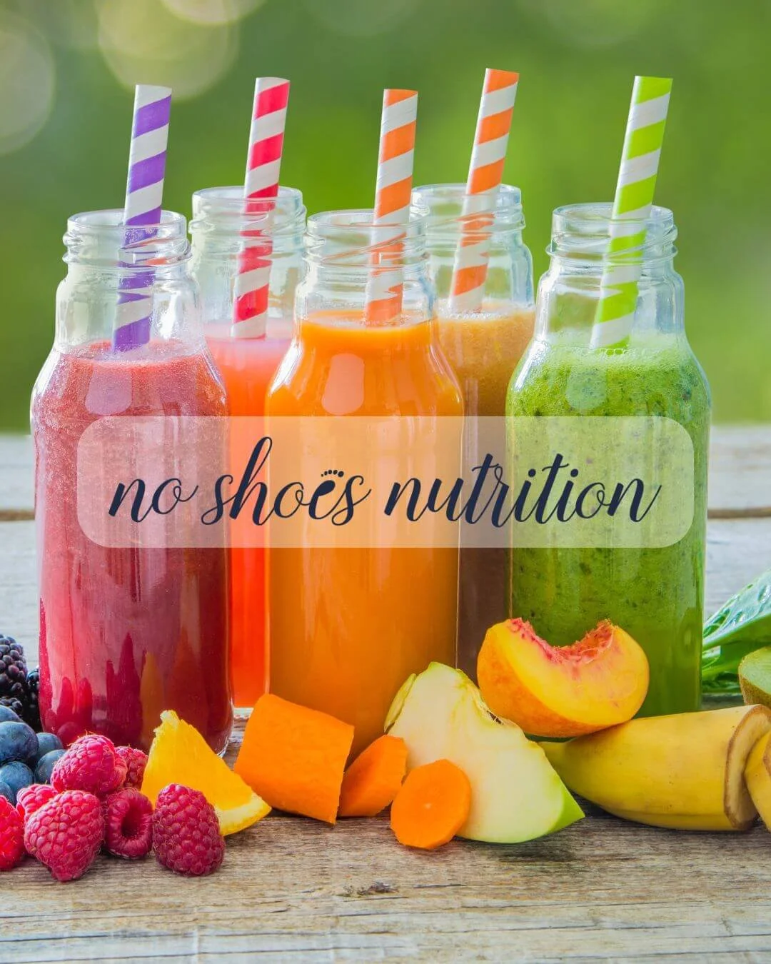 Beautiful refreshing and colourful smoothies for summer!