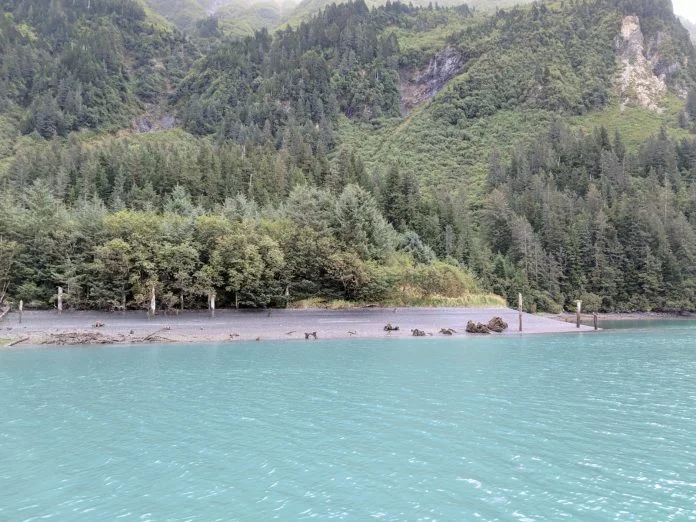 Shepard Point, a deep-water access site near Cordova. The U.S. Army Corps of Engineers has approved construction of oil spill response facility with access to the all-weather airport at Shepard Point, Native Village of Eyak announced on Oct. 16. Photos courtesy Native Village of Eyak