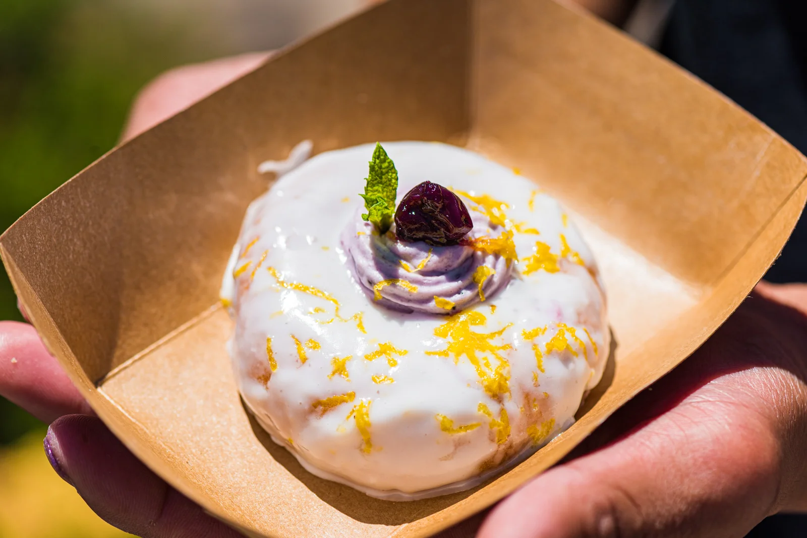HOOKT DOUGHNUTS' CALAMANSI MOCHI DONUTS