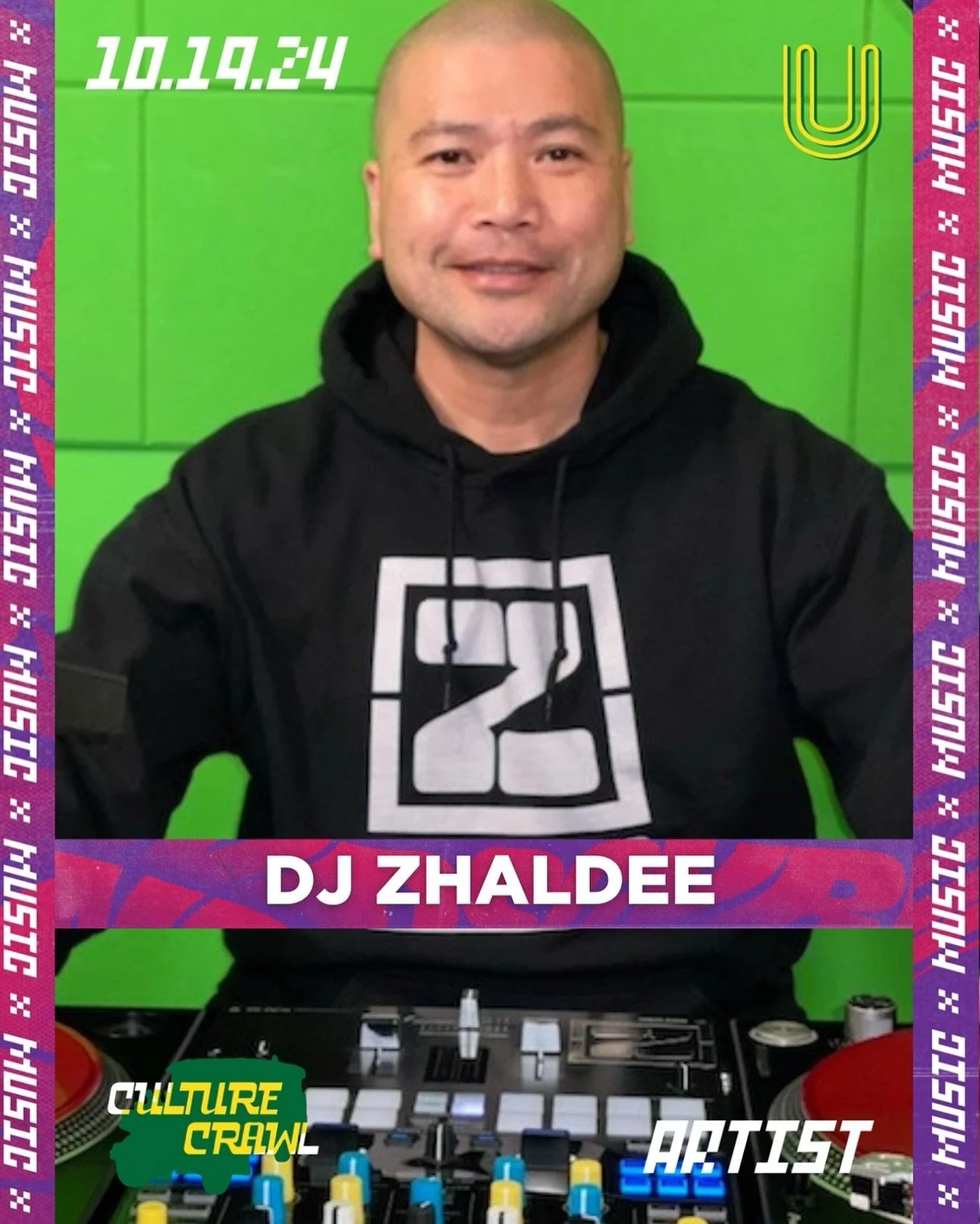 UNDSCVRD&rsquo;s #Culture Crawl may only be 12-6pm, but the night is still young! Join the UNDSCVRD crew and artists as we celebrate the close of our 8th season🥳
⠀⠀⠀⠀⠀⠀⠀⠀⠀
@DjZhaldee will be keep the festejo goin&rsquo; over at @executiveordersf til