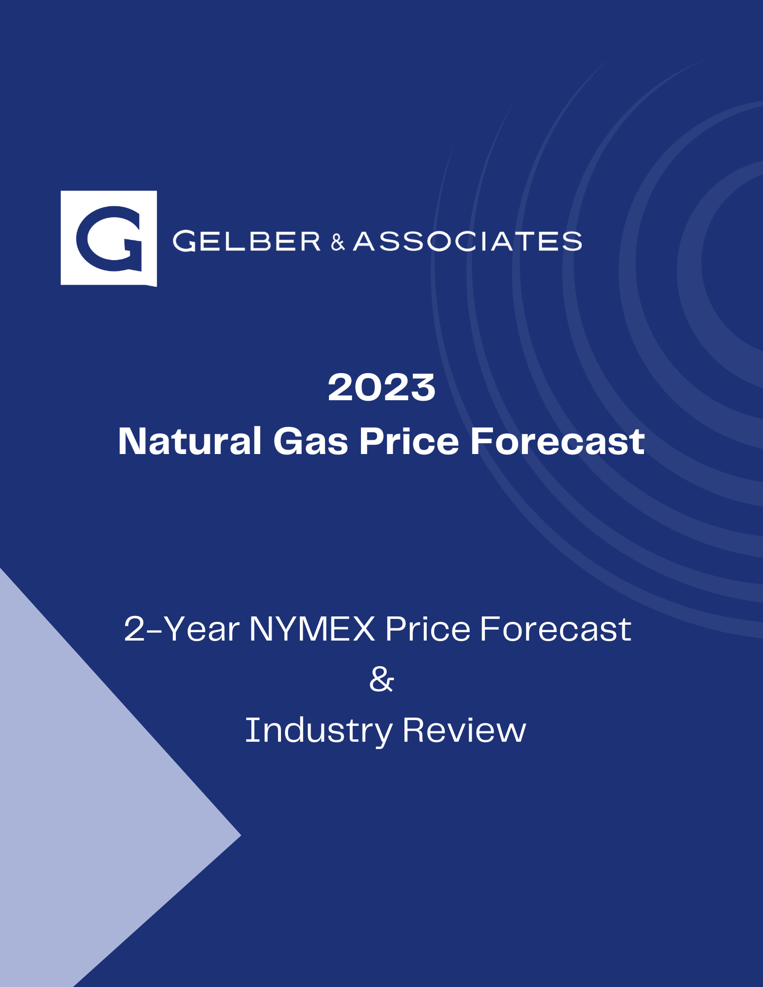 2023 Natural Gas Price Forecast — Gelber & Associates