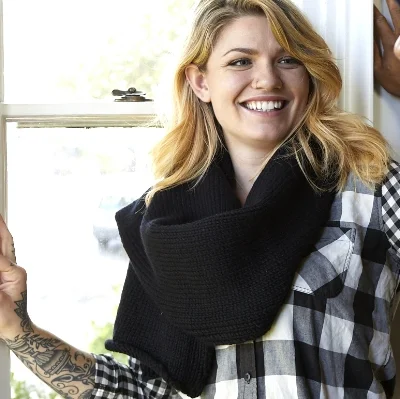 Midnight Black Allagash Scarf