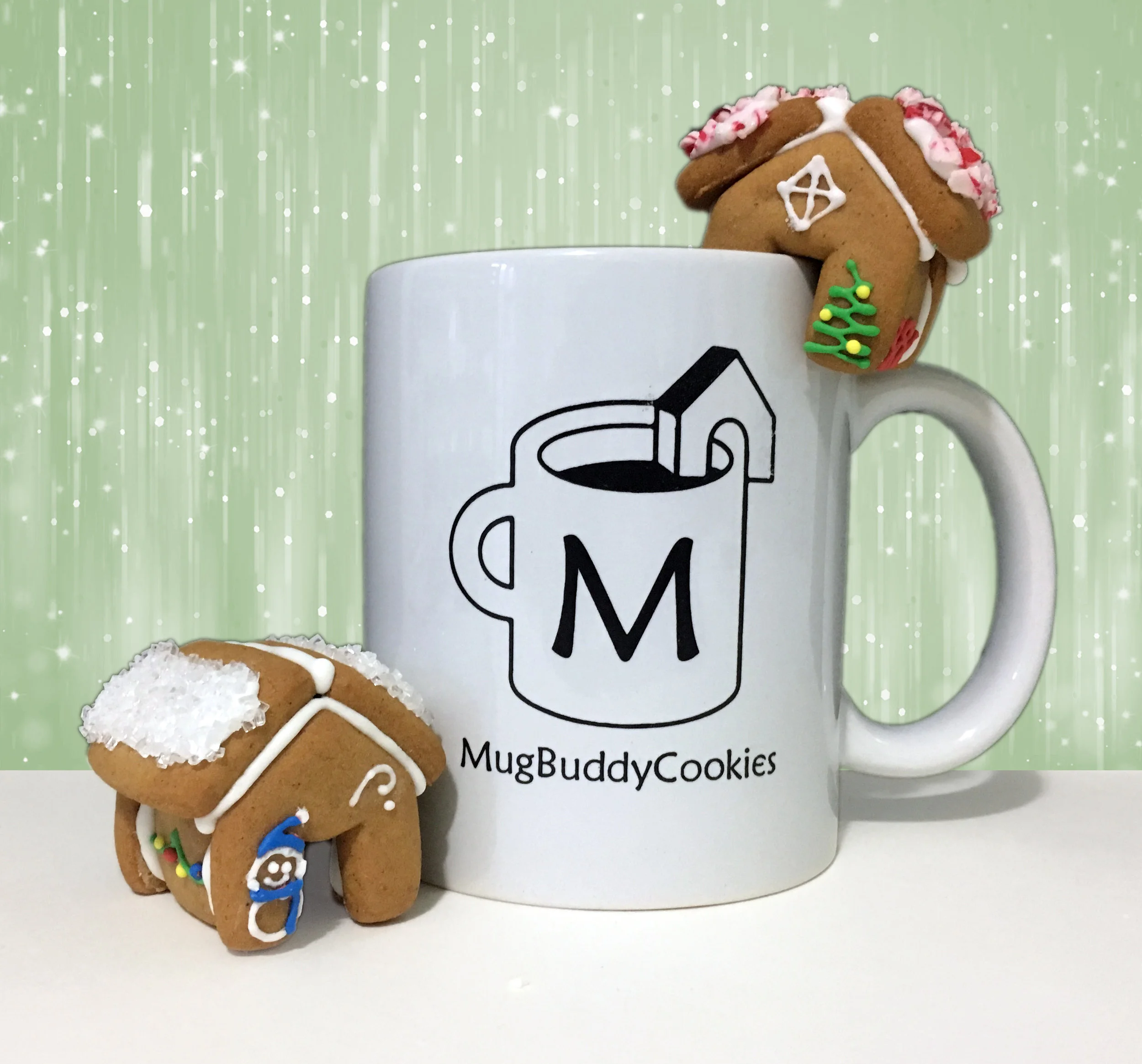 3D Mug Topper Cookie Houses