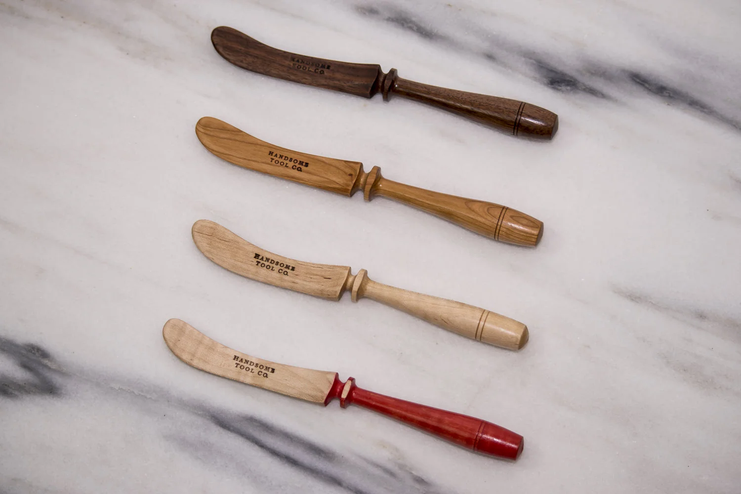 Turned Butter Knives