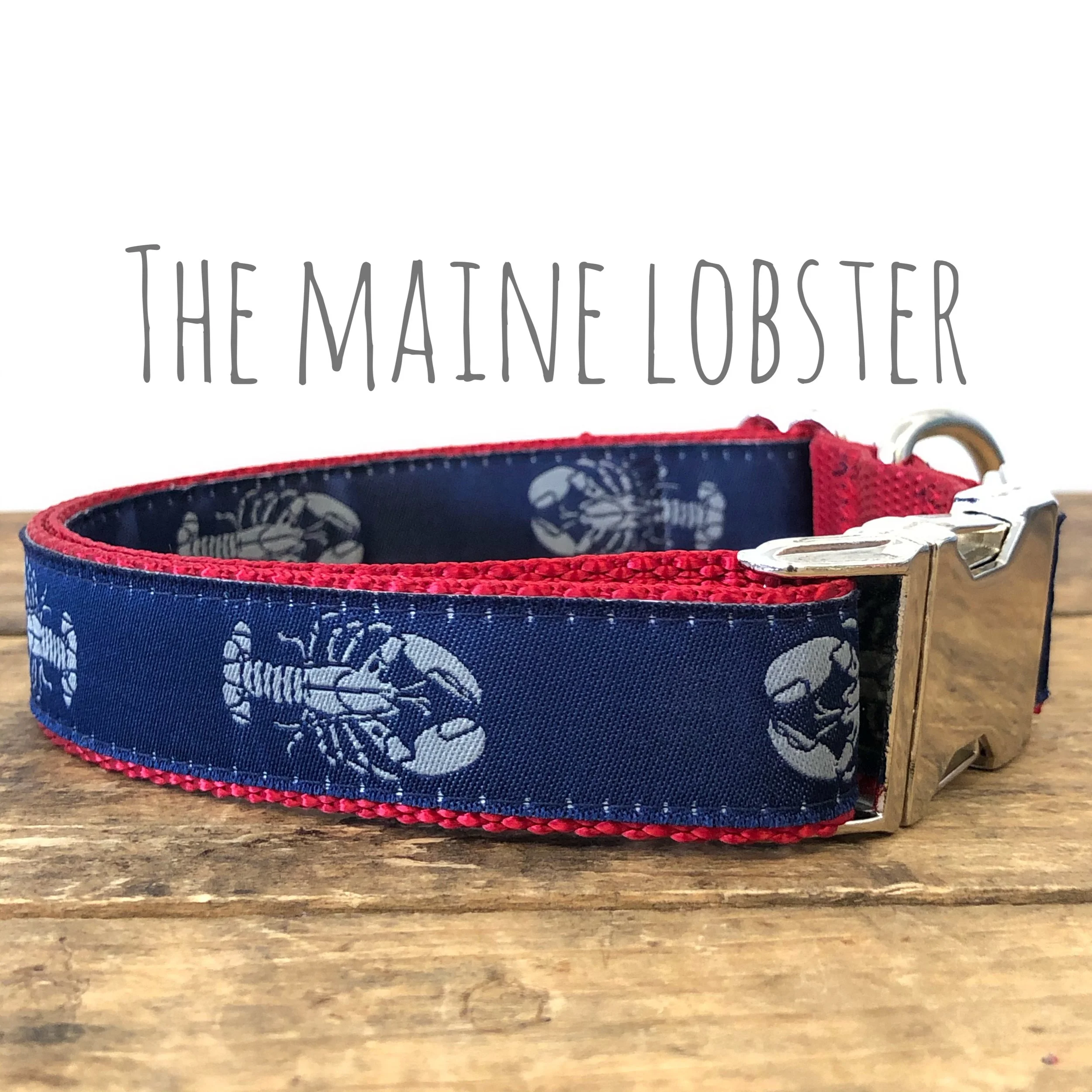 Maine Lobster Dog Collar