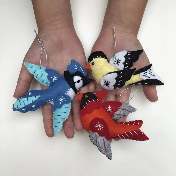 DIY Bird Ornament Kit
